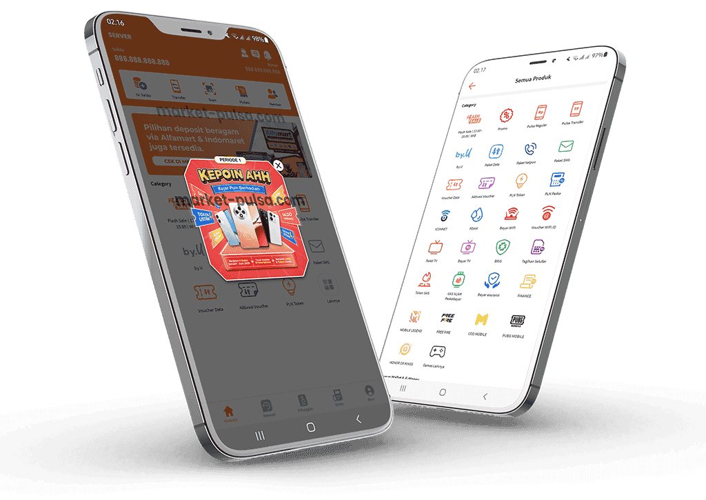 Market Pulsa App