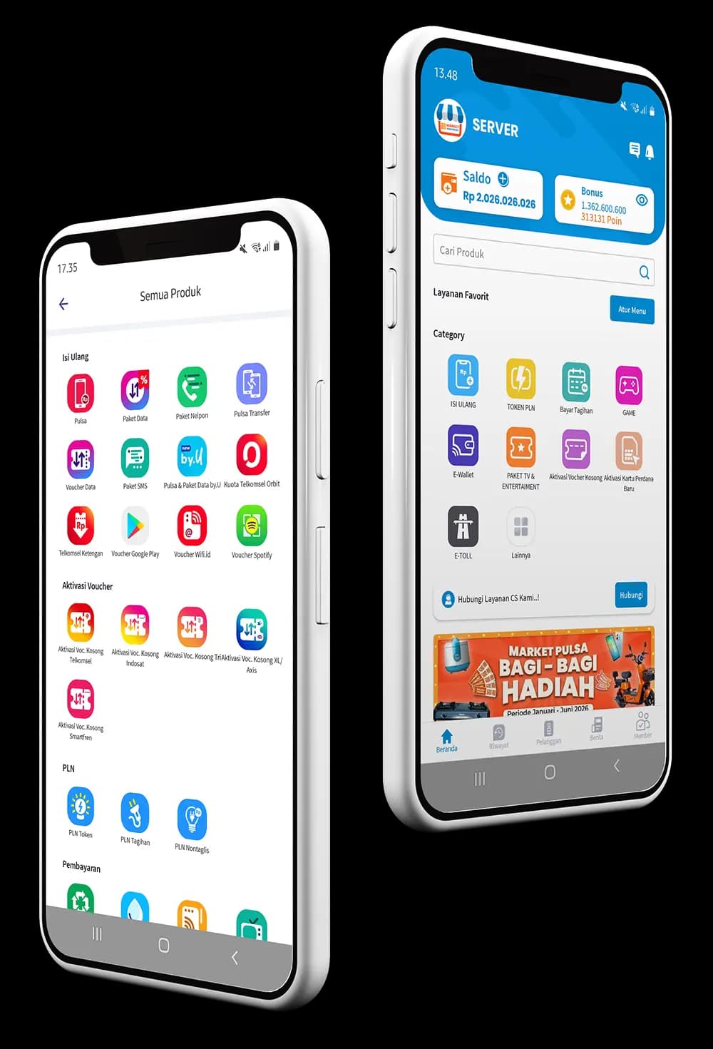 Market Pulsa App